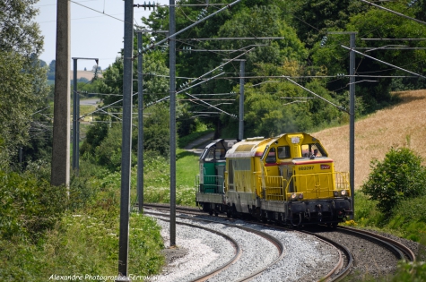 TM Nevers-Clermont-FD BB 69200,67400 et 69000 dans le Train de machine entre le dépôt de Nevers et le dépôt de Clermont-FD