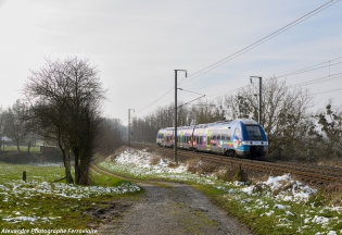 x76655 l'X 76655 assure le TER Vic le Comte-Clermont-Ferrand