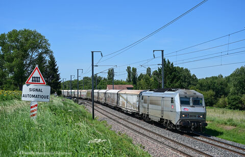 BB 26178 Fantôme Train Clermont- Villeneuves St Georges pour la BB 26178